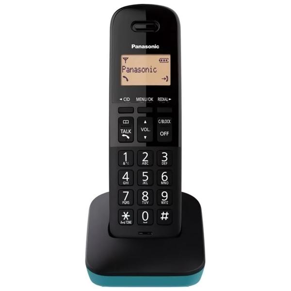 Imagem de Telefone Sem Fio Panasonic KX-TGB310LAC - Preto/Azul