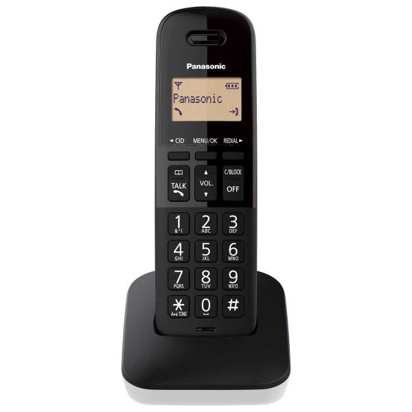 Imagem de Telefone Sem Fio Panasonic KX-TGB310LAW - 1 Base - Bivolt - Branco