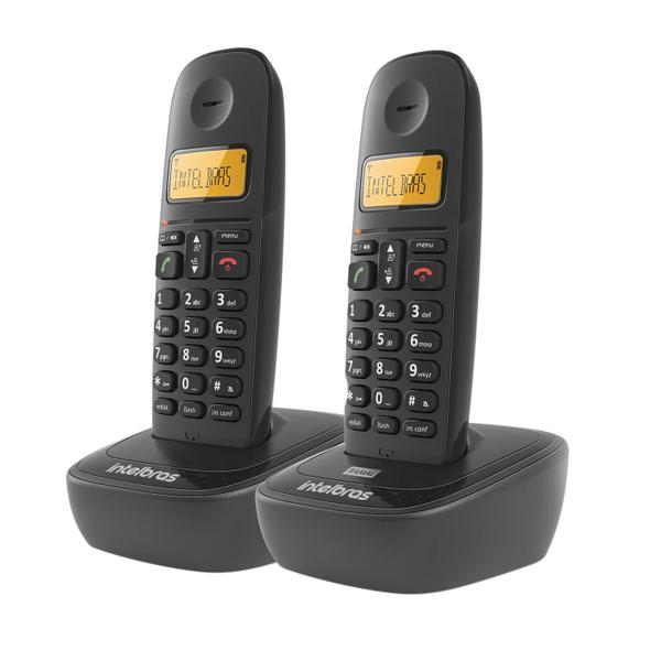 Imagem de Telefone Sem Fio  Ts 2512 Preto  Intelbras