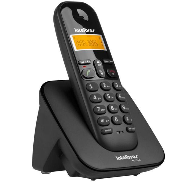 Imagem de Telefone sem Fio TS3110 Preto - 4123110 - INTELBRAS