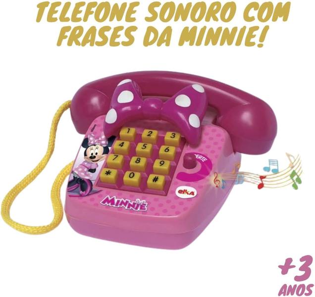 Imagem de Telefone Sonoro - Disney - Minnie - Elka