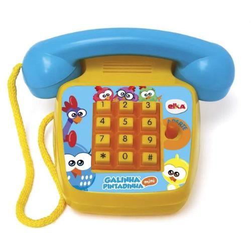 Imagem de Telefone Sonoro Galinha Pintadinha - Elka 1087