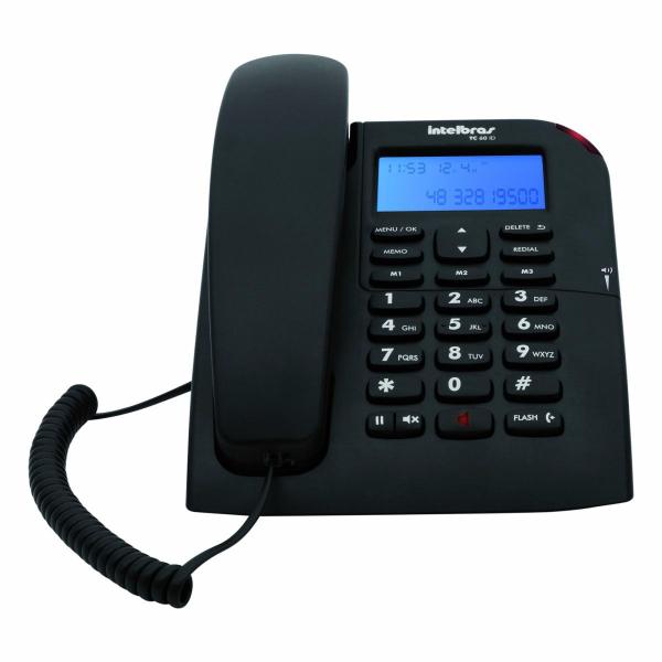 Imagem de Telefone Tc 60 Id Intelbrás Novo - Bina - Viva Voz.