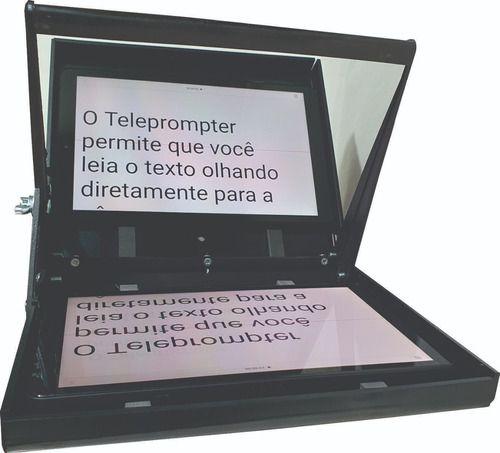 Imagem de Teleprompter Baby C/ Tripé, Base, Controle E Adaptador