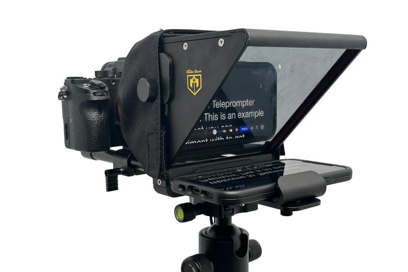 Imagem de Teleprompter Glide Gear TMP 75 para laptop e smartphone DSLR