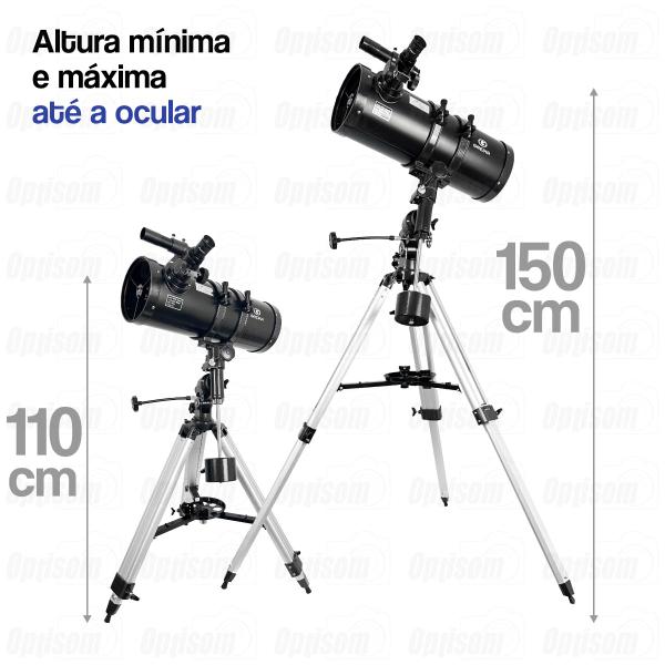 Telescópio Astronomico 150mm Refletor Greika f1400mm Visualizar