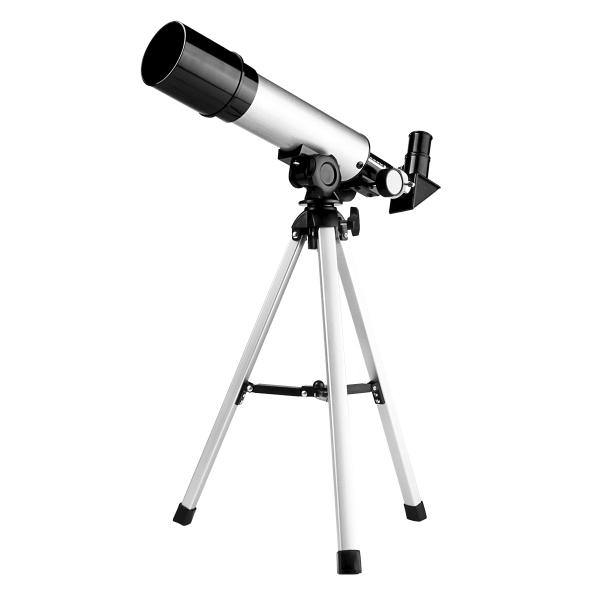 Imagem de Telescópio Astronômico F36050 Infinity 360x50mm Altazimutal 2 Lentes 1 Prisma Com Tripé