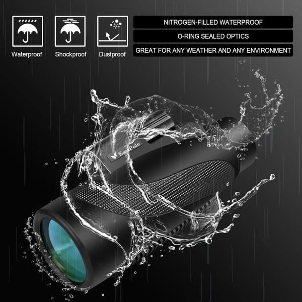 Imagem de Telescópio monocular Celticbird 12x50 de alta potência com adaptador