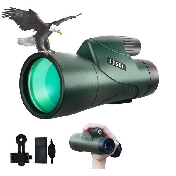 Imagem de Telescópio monocular Gosky Piper 10x50 HD à prova d'água