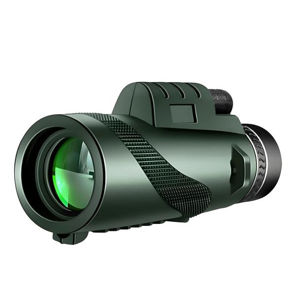 Telescópio Monocular HD com Zoom 80x100 - Portátil para Caça e Camping - com Tripé Imagem de Telescópio Monocular HD com Zoom 80x100 - Portátil para Caça e Camping - com Tripé