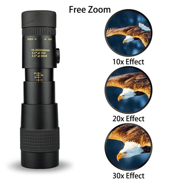 Imagem de Telescópio monocular KOMIRE 10x300-40 para celular com prisma BAK4