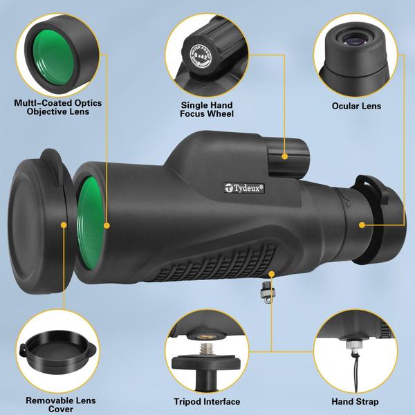 Imagem de Telescópio monocular Tydeux 8x42 à prova d'água com prisma K9