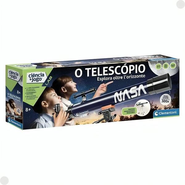 Telescópio Nasa 60cm Ajustável Zoom Max 300x F0126-1 Fun Imagem de Telescópio Nasa 60cm Ajustável Zoom Max 300x F0126-1 Fun