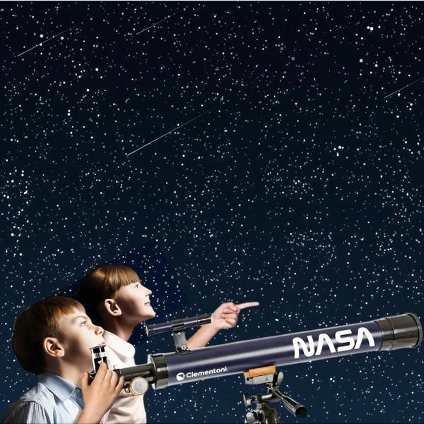 Telescópio Nasa 60cm Ajustável Zoom Max 300x F0126-1 Fun Imagem de Telescópio Nasa 60cm Ajustável Zoom Max 300x F0126-1 Fun