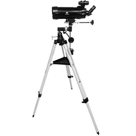 Imagem de Telescópio Refletor Greika 1200mm Maksutov Mak-90 Com Tripé