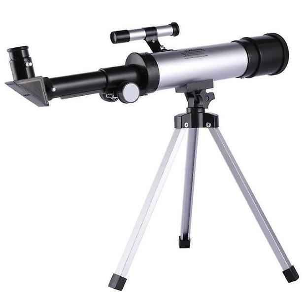 Imagem de Telescópio Refrator Astronômico com Tripé - Luneta Monocular para Observação