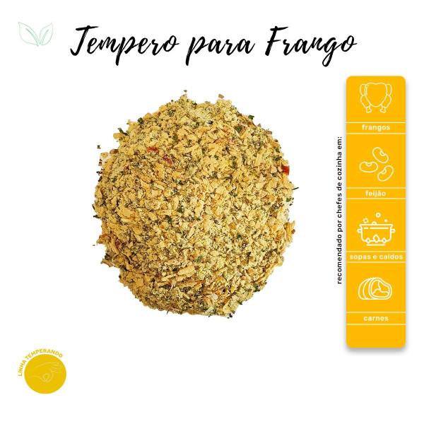 Imagem de Tempero 100% Natural Para Frango Qualidade Superior 50g Kit 2 Pouch