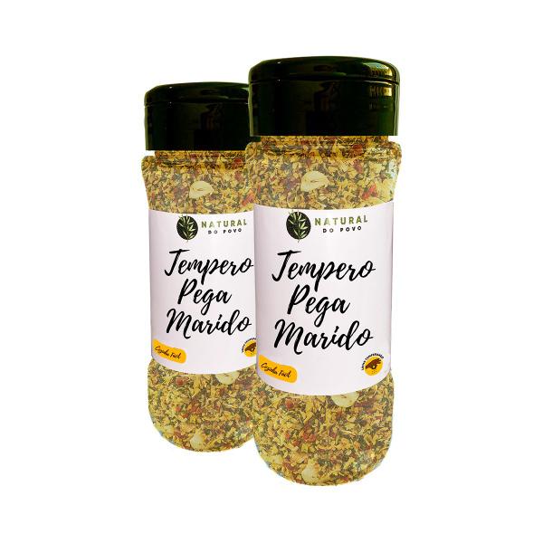 Tempero 100% Natural Pega Marido Em Grãos Qualidade Superior Kit 2 Pote com Dosador 40g - Natural do Povo Imagem de Tempero 100% Natural Pega Marido Em Grãos Qualidade Superior Kit 2 Pote com Dosador 40g