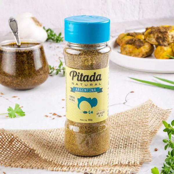 Tempero Argentina (Chimichurri) Pitada Natural 46G Imagem de Tempero Argentina (Chimichurri) Pitada Natural 46G