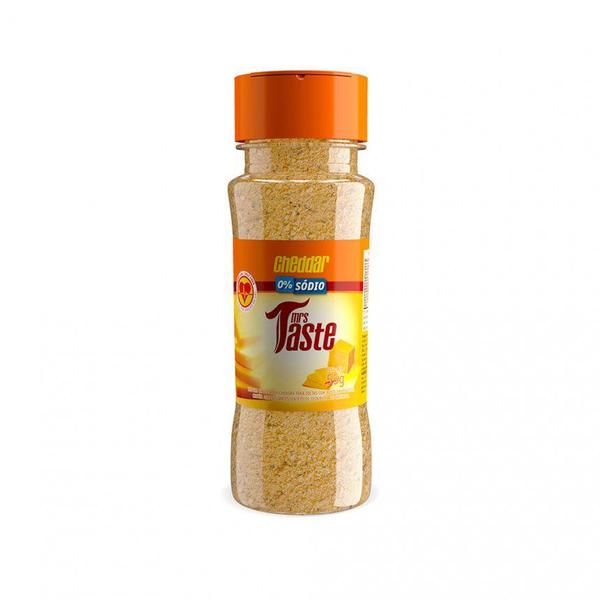 Tempero Baixo Sódio (55g) - Sabores - Sabor: Cheddar - Mrs Taste Imagem de Tempero Baixo Sódio (55g) - Sabores - Sabor: Cheddar