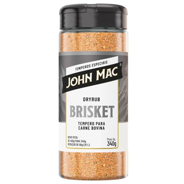 Tempero Carne Bovina Dry Rub Brisket John Mc 340G (3 Und) Imagem de Tempero Carne Bovina Dry Rub Brisket John Mc 340G (3 Und)