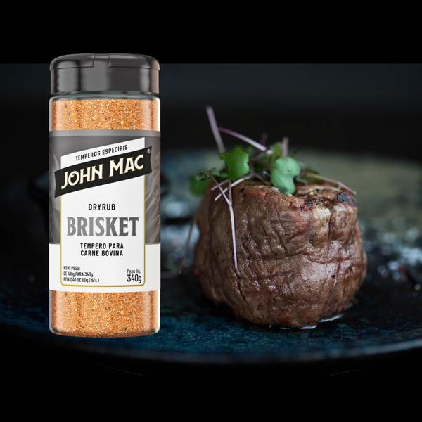 Tempero Carne Bovina Dry Rub Brisket John Mc 340G (3 Und) Imagem de Tempero Carne Bovina Dry Rub Brisket John Mc 340G (3 Und)
