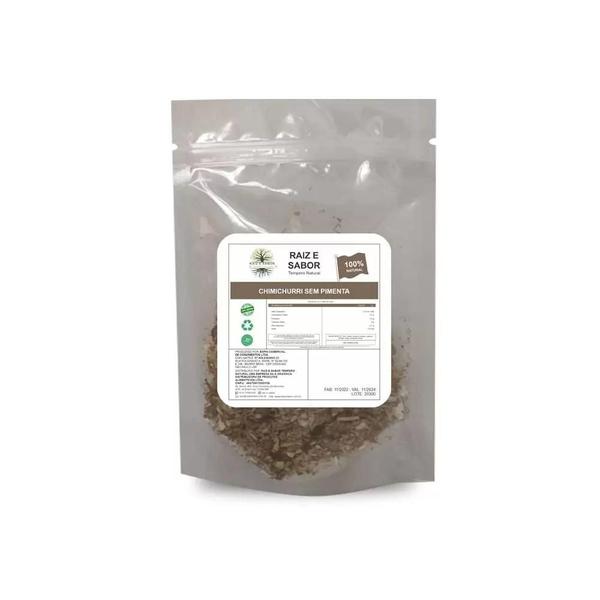 Tempero Chimichurri Sem Pimenta Desidratado 100G - Raiz E Sabor Temperos Naturais Imagem de Tempero Chimichurri Sem Pimenta Desidratado 100G