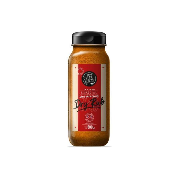 Tempero Dry Rub BR Spices Pote 500G Imagem de Tempero Dry Rub BR Spices Pote 500G