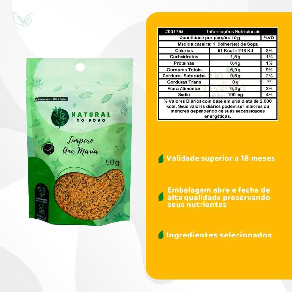 Imagem de  Tempero Importado Ana Maria Qualidade Primum Kit 3 50g Pouch  