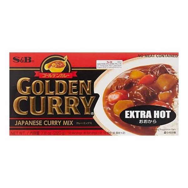 Imagem de Tempero Japonês Curry Golden Ookara Muito Apimentado 220G S&B