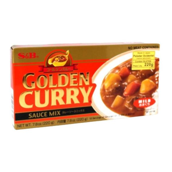 Imagem de Tempero Japonês Golden Curry  Suave Amakuchi 220G S&B