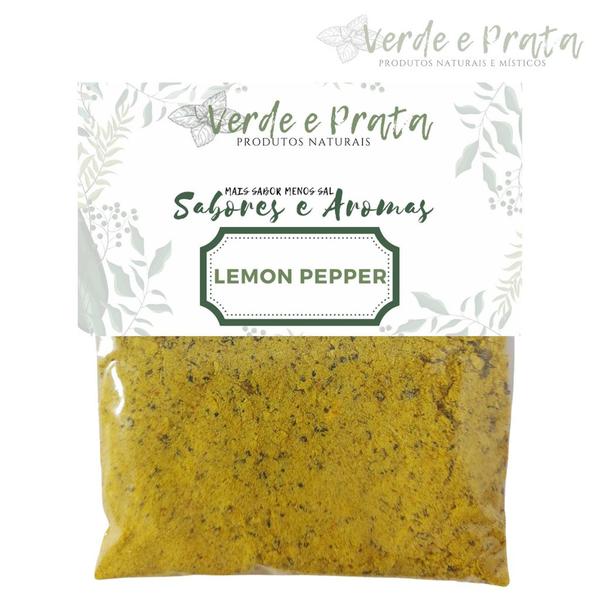 Imagem de Tempero Lemon Pepper Verde e Prata 15g