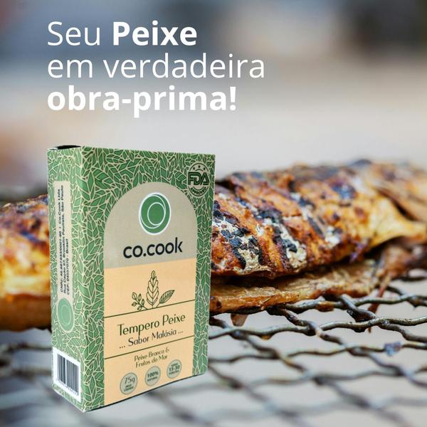 Imagem de Tempero Peixe, Co.Cook,75g, sem adição de sal