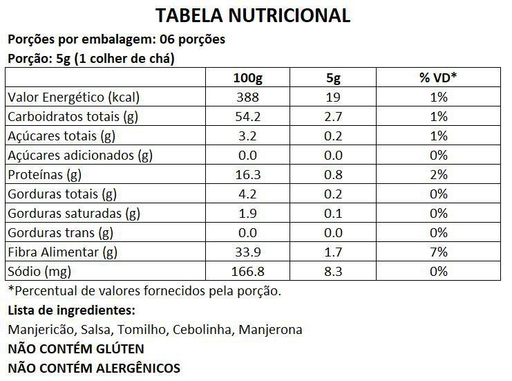 Imagem de Tempero Pote BR Spices Ervas Finas 30g