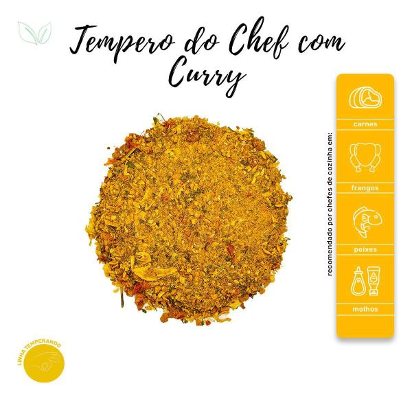 Imagem de Tempero Premium Do Chef Com Curry Alta Qualidade Pouch 40G