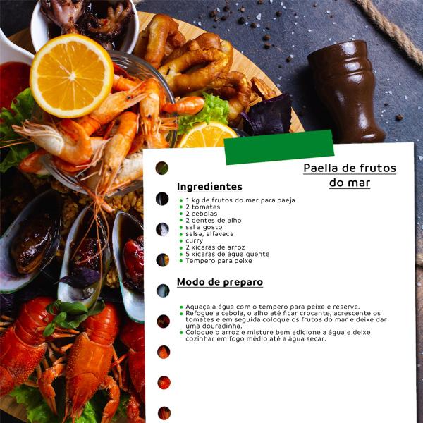 Imagem de Tempero Premium Gourmet para Frutos do Mar  Pote com Dosador  30g 