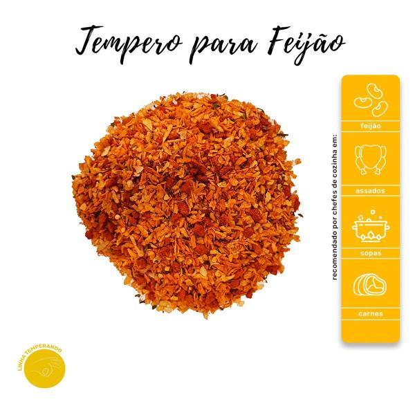 Imagem de Tempero Premium Para Feijão Kit 2 Ingredientes Selecionados Pote com Dosador 50g 