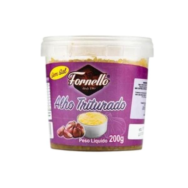 Tempero Puro Alho Triturado Premium Balde 200 G Fornello Imagem de Tempero Puro Alho Triturado Premium Balde 200 G Fornello