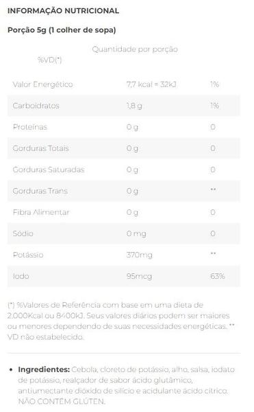 Imagem de Tempero Salgante Zero Sódio 55g Mrs Taste