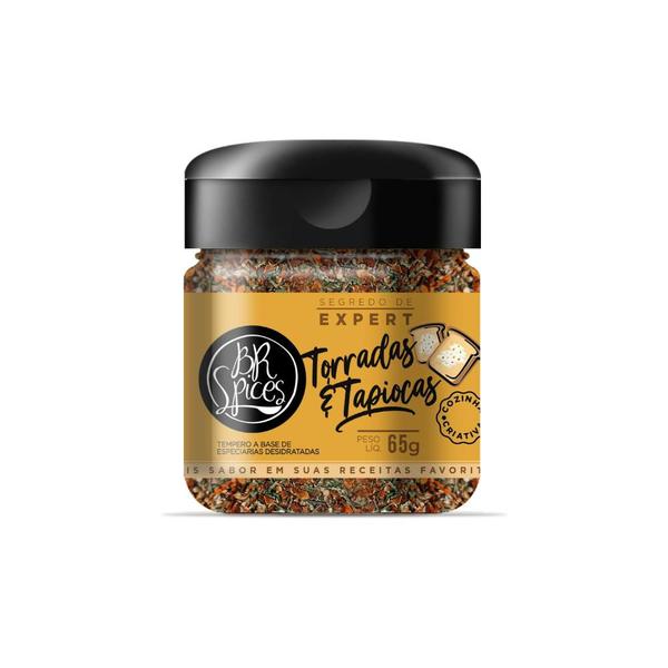 Imagem de Tempero Segredo De Expert Torradas e Tapiocas BR Spices 65G