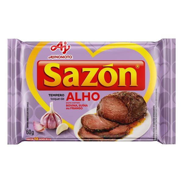 Imagem de Tempero Toque de Alho Sazón 12x5g