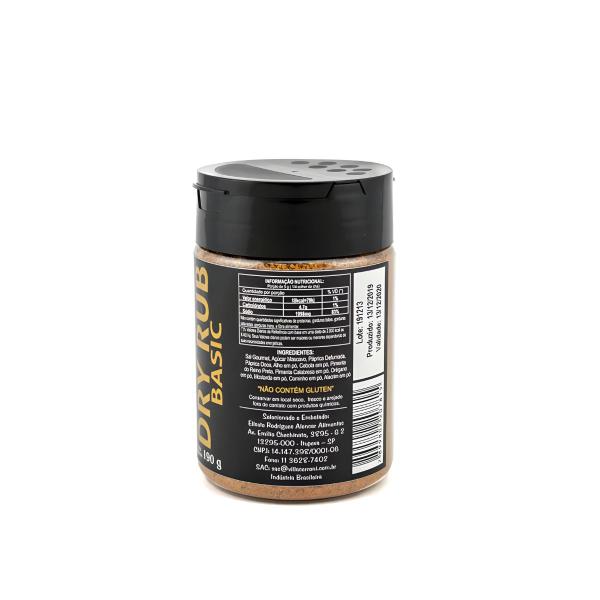 Temperos para Churrasco Grelhados e Peixes Dry Rub 190g - Villa Cerroni Imagem de Temperos para Churrasco Grelhados e Peixes Dry Rub 190g