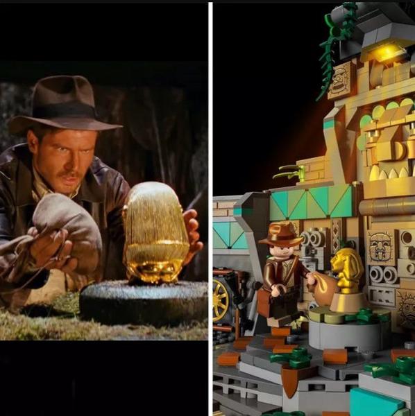 Imagem de Templo do Idolo Dourado Indiana Jones - Lego 77015