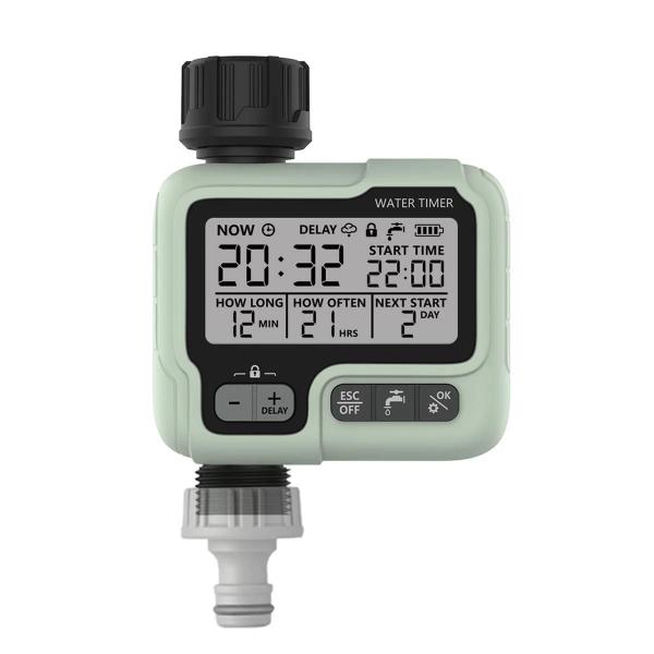 Imagem de Temporizador de Água Digital Automático HCT-322 - Aspersor de Irrigação Inteligente para Jardim