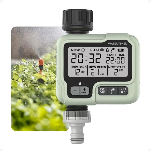 Imagem de Temporizador Irrigação Programável Digital Para Horta Jardim