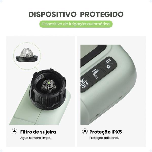 Imagem de Temporizador Irrigação Programável Digital Para Horta Jardim