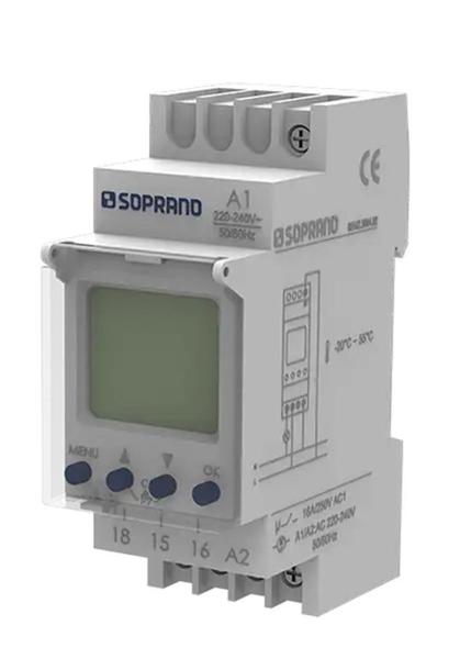 Imagem de Temporizador timer programador Soprano 24-264v LCD