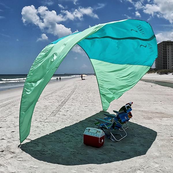 Tenda Beach Shade, Sunsail Cabana, Proteção UV50, 4 libras Imagem de Tenda Beach Shade, Sunsail Cabana, Proteção UV50, 4 libras