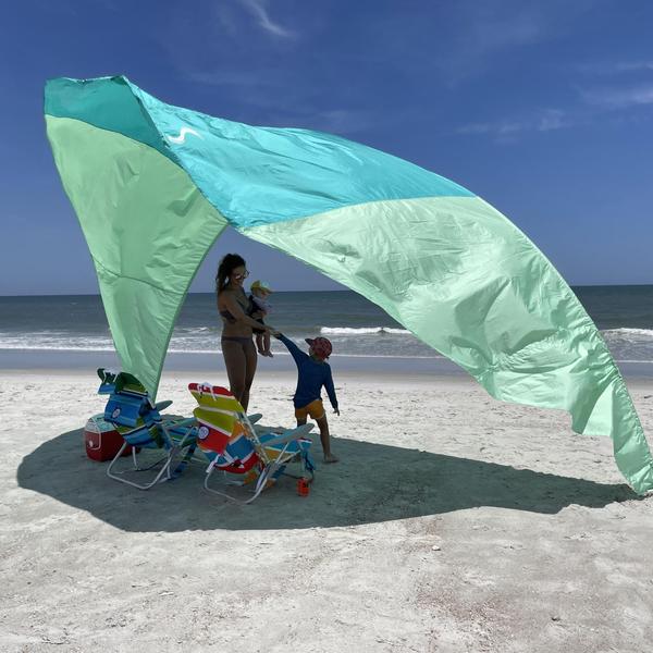 Tenda Beach Shade, Sunsail Cabana, Proteção UV50, 4 libras Imagem de Tenda Beach Shade, Sunsail Cabana, Proteção UV50, 4 libras