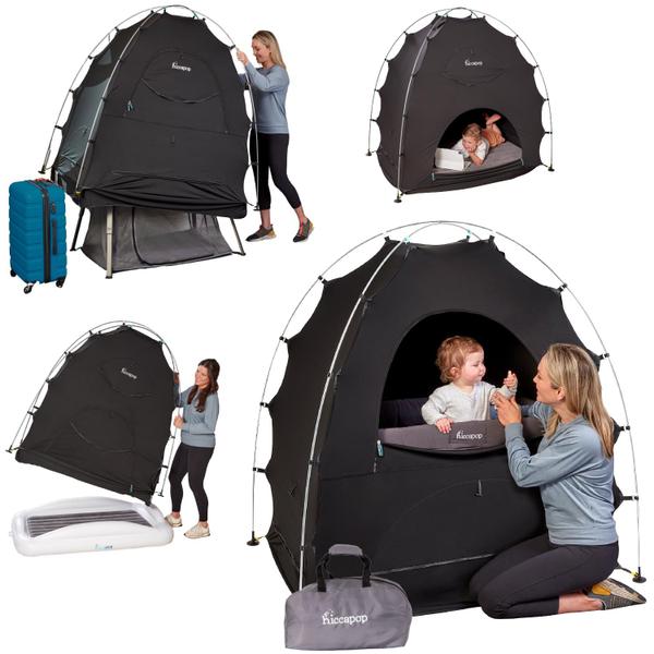 Imagem de Tenda Blackout para embalar e jogar Hiccapop Sleep Pod Black